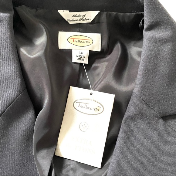 Talbots Gray 3 Button Suit Jacket NWTs - Picture 3 of 4